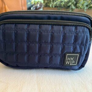 IHKWIP quilted Navy crossbody, shoulder, belt bag